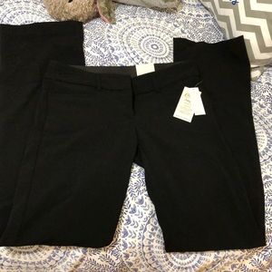 NWT black bootcut pants, size 1